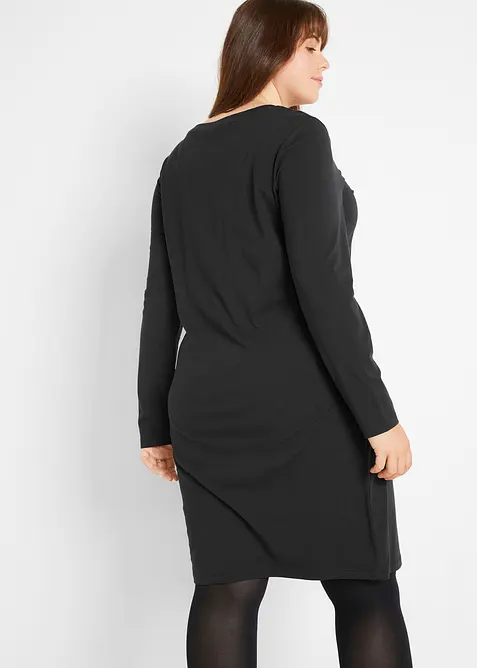 Abito in jersey aderente (pacco da 2), bonprix