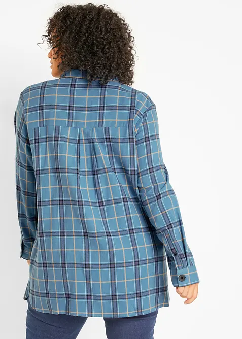 Camicia in flanella particolarmente  calda, bonprix