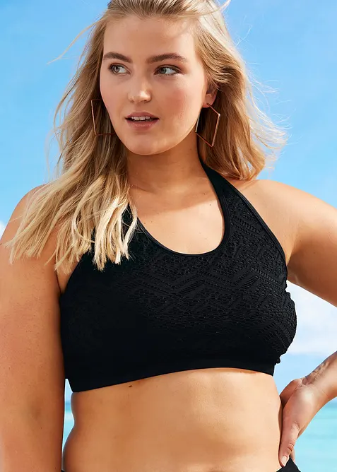 Bustier per bikini in pizzo, bonprix