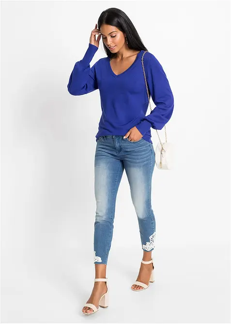 Maglione in filato fine, bonprix