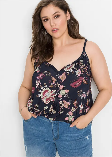 Top con spalline sottili, bonprix