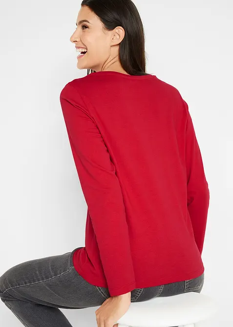 Maglia natalizia a maniche lunghe, bonprix