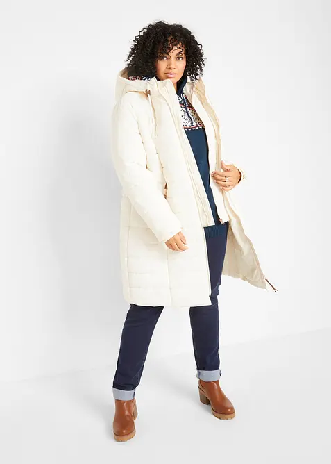 Maglione norvegese con cappuccio, bonprix