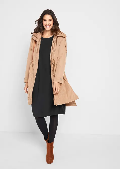 Abito a palloncino in misto cotone, bonprix