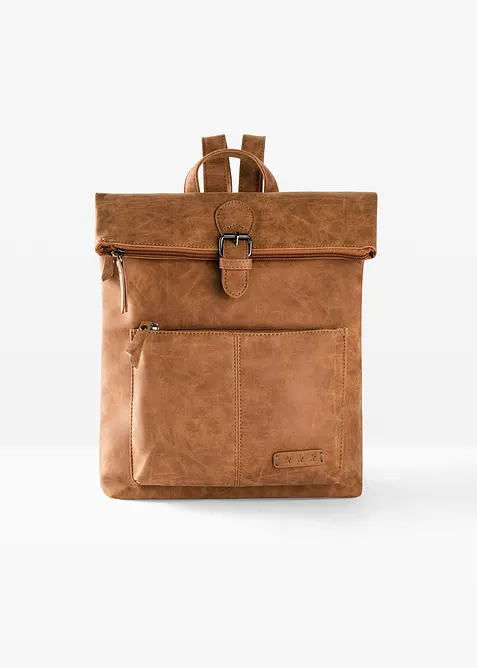 Zaino con tasca esterna e fibbia, bonprix