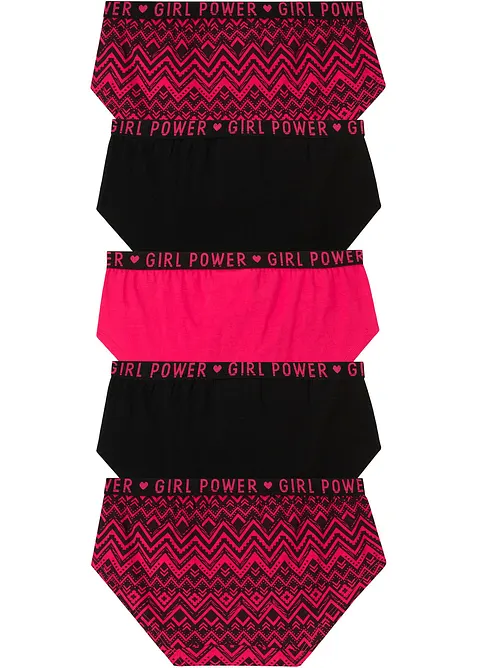 Culotte con cotone morbido (pacco da 5), bonprix