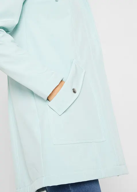 Parka in softshell con cappuccio, bonprix