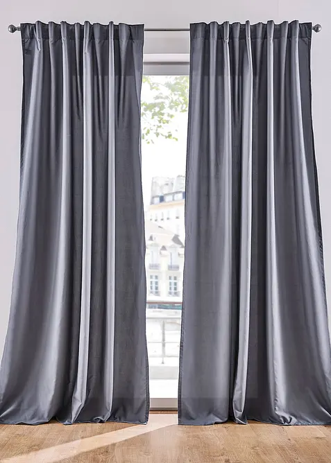 Tende in microfibra (pacco da 2), bonprix