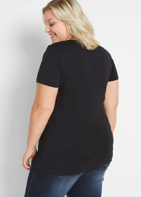 Maglia prémaman / da allattamento 2 in 1 (pacco da 2), bonprix