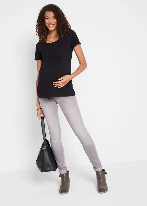 Maglia prémaman / da allattamento 2 in 1 (pacco da 2), bonprix