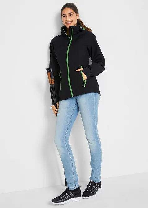 Giacca tecnica impermeabile con dettagli riflettenti, bonprix