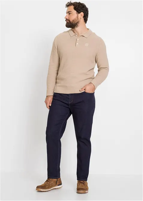 Jeans multistretch regular fit con girovita comodo, straight, bonprix