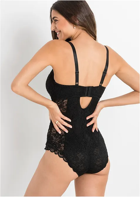 Body in pizzo raffinato, bonprix