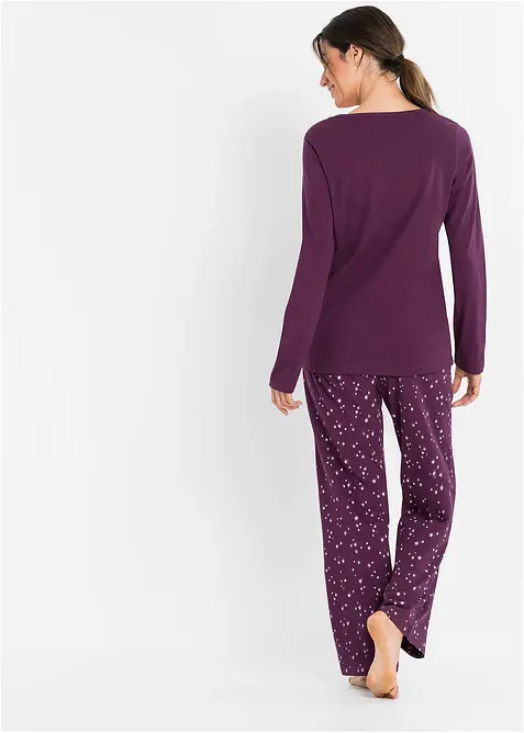 Pigiama in puro cotone, bonprix