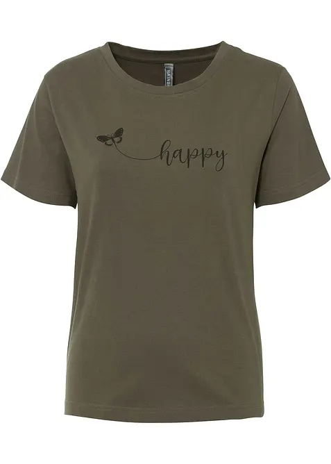 T-shirt in puro cotone, bonprix