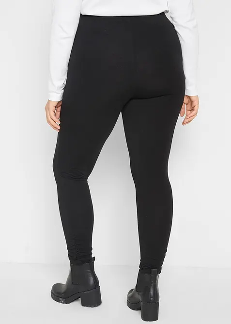 Leggings con cinta comoda e alta, bonprix