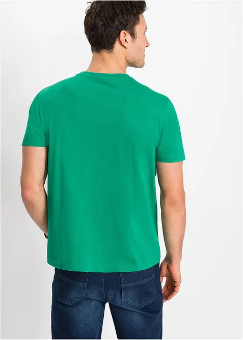 T-shirt in puro cotone biologico (pacco da 2), bonprix
