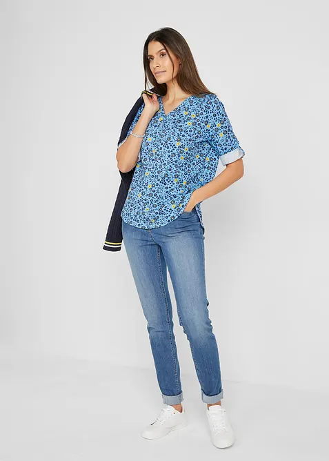 Jeggings con bordo vita comodo, vita media, bonprix