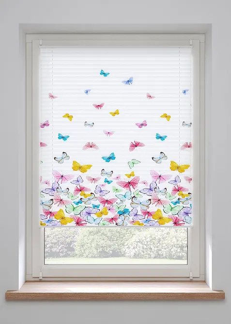 Tenda plissettata con farfalle, bonprix