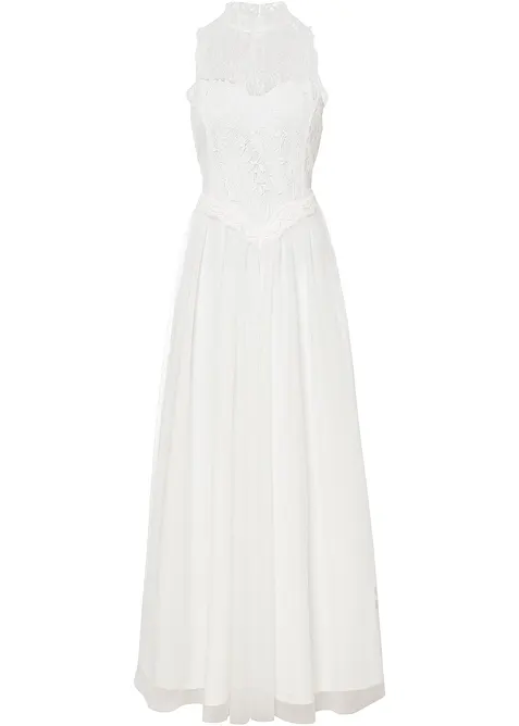 Abito da sposa con tulle e pizzo, bonprix