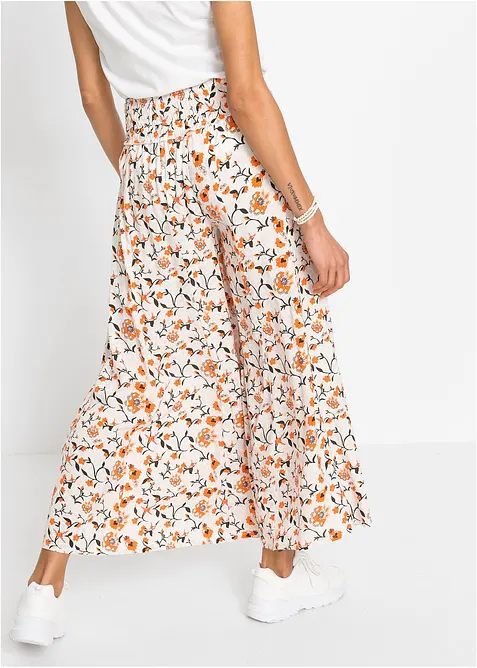 Pantaloni a palazzo in viscosa fluente, bonprix