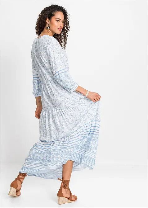 Abito lungo in viscosa fluente, bonprix