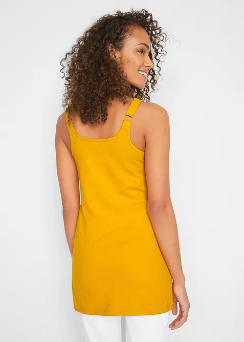 Top lungo con cotone biologico (pacco da 2), bonprix