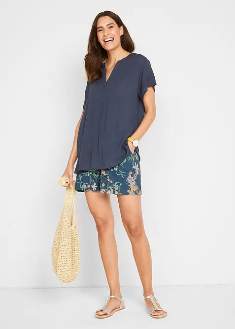 Shorts in jersey di misto cotone elasticizzato (pacco da 2), bonprix