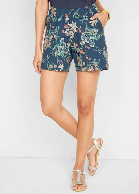 Shorts in jersey di misto cotone elasticizzato (pacco da 2), bonprix