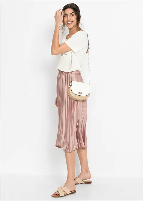 Borsa a tracolla effetto paglia, bonprix