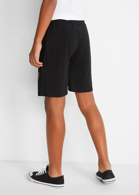 Pantaloni corti di jersey con cotone biologico (pacco da 2), bonprix