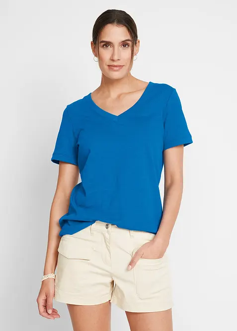 T-shirt in puro cotone, bonprix