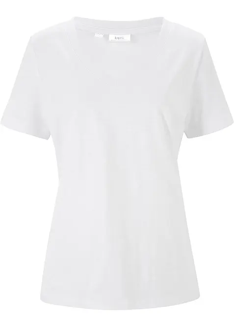 T-shirt in puro cotone, bonprix