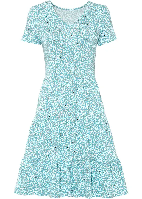 Abito in jersey di misto viscosa, bonprix