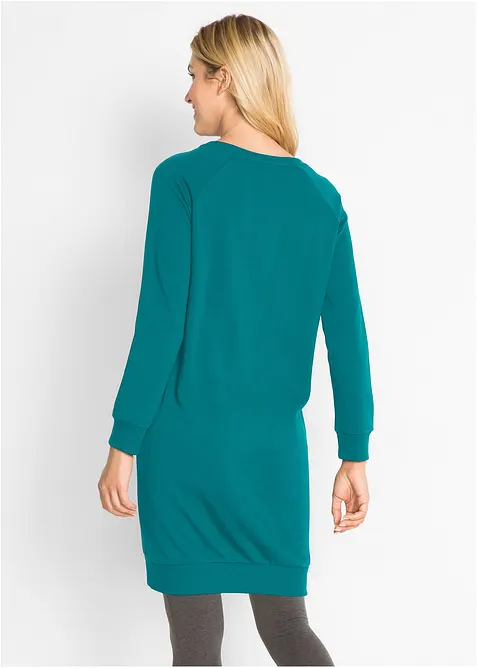 Abito in felpa di spugna morbida, bonprix