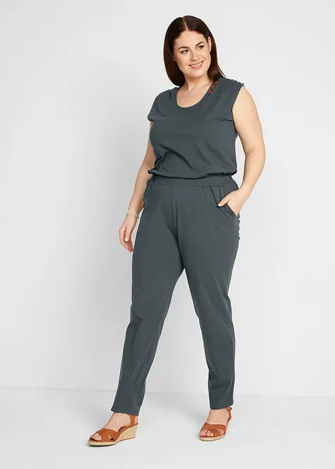 Tuta in jersey di misto cotone, bonprix
