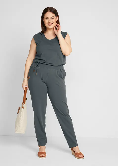 Tuta in jersey di misto cotone, bonprix
