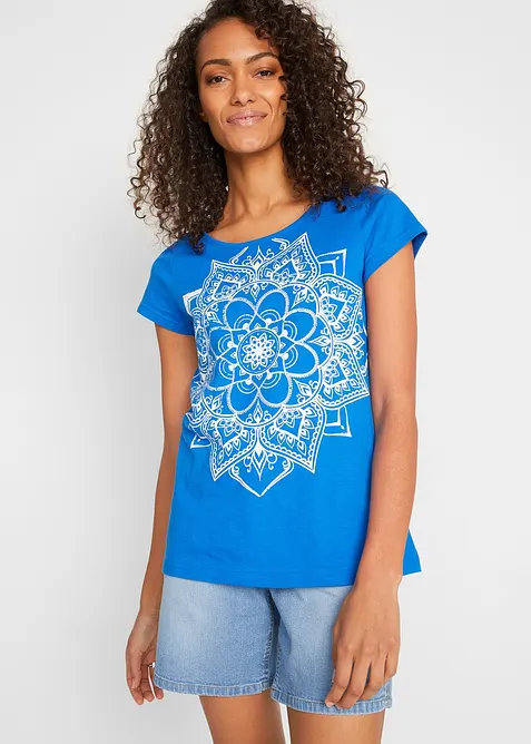 T-shirt in filato fiammato, bonprix