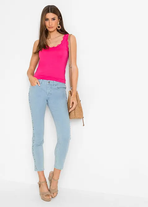 Top in misto viscosa morbido (pacco da 2), bonprix