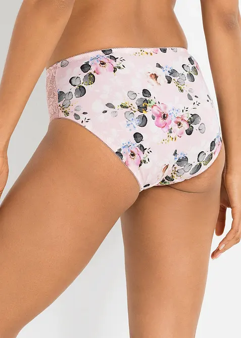 Slip alto con pizzo delicato (pacco da 2), bonprix