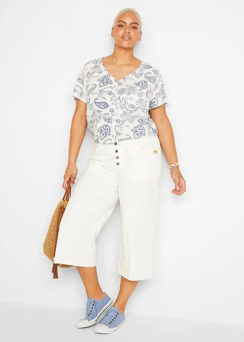 Blusa a maniche corte, bonprix