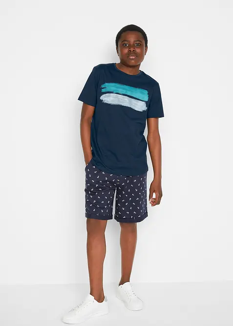 T-shirt in colori moderni, bonprix