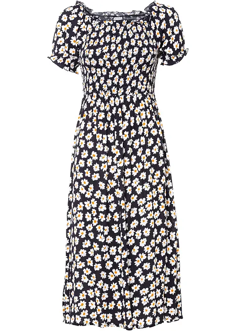 Abito midi in pura viscosa, bonprix