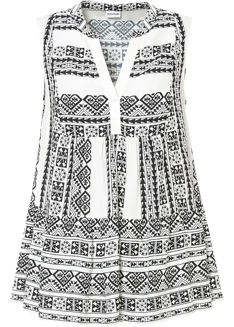 Top fantasia in morbida viscosa, bonprix