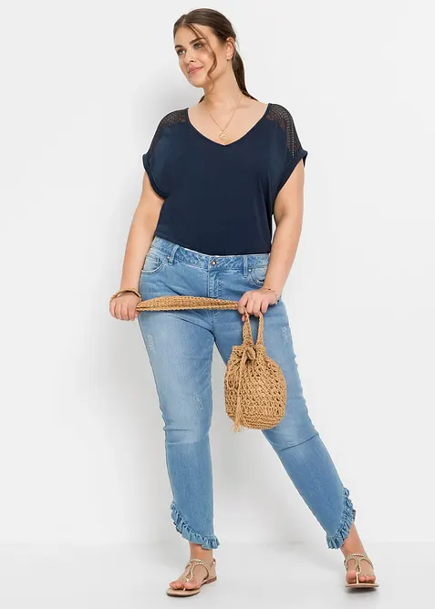 Maglia in misto viscosa morbido, bonprix