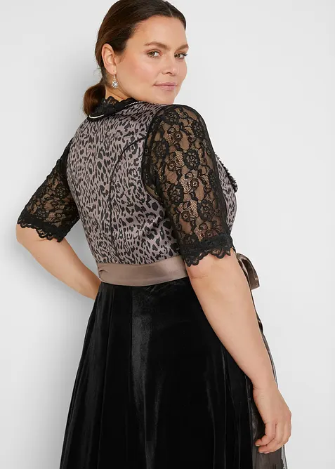 Camicetta bavarese in pizzo, bonprix