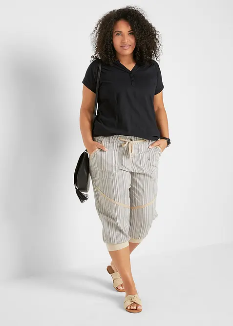 Maglia in cotone a maniche corte, bonprix