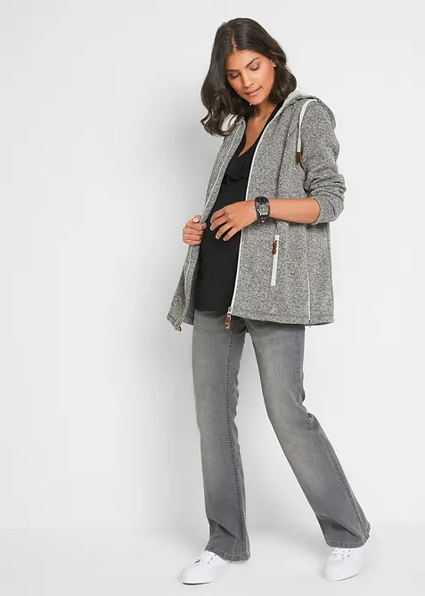 Giacca pr&eacute;maman in pile con inserto babywearing, bonprix