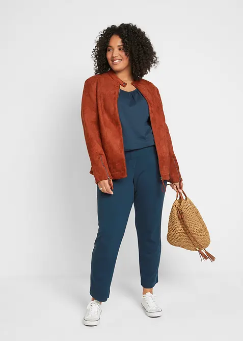 Maglietta a maniche corte in puro cotone, bonprix