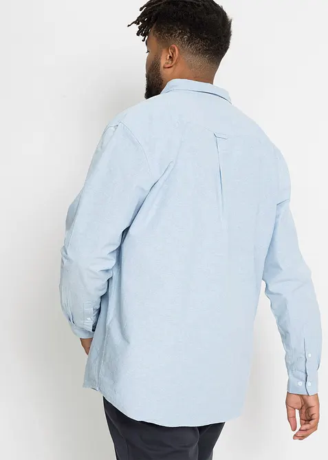Camicia Oxford a maniche lunghe in puro cotone, bonprix